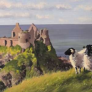 Sheep near Dunluce